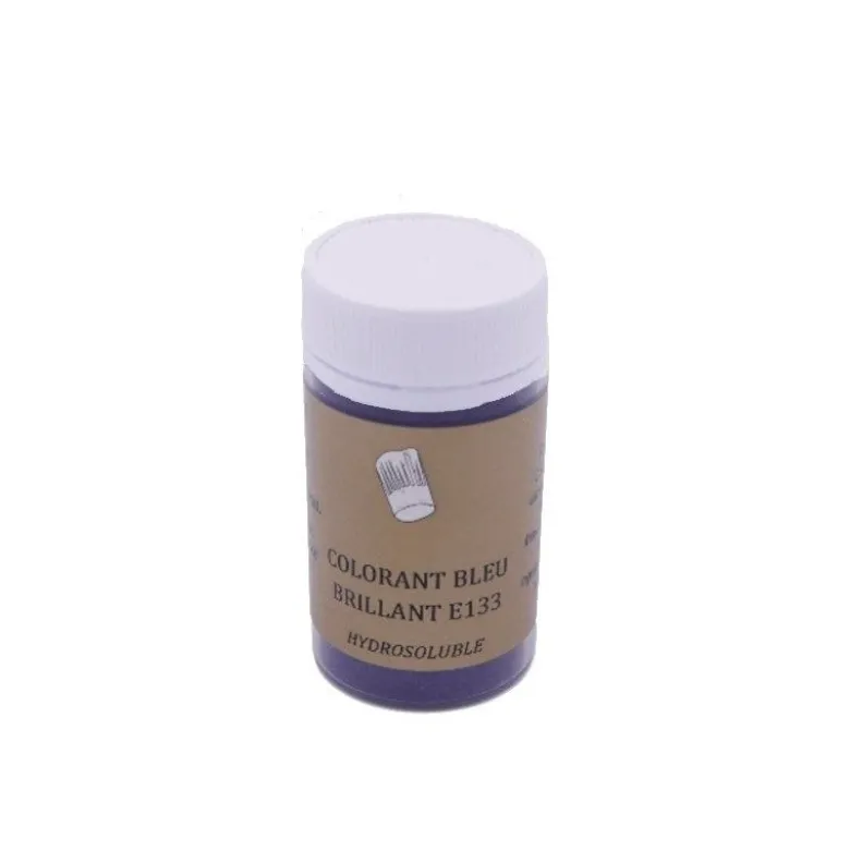 Colorant alimentaire bleu brillant 25g - Sélectarôme