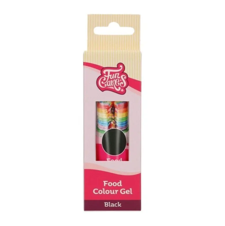 Colorant alimentaire gel Noir 30g - FunColours
