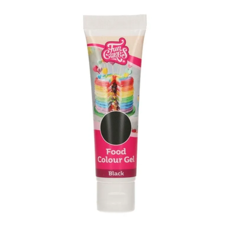 Colorant alimentaire gel Noir 30g - FunColours
