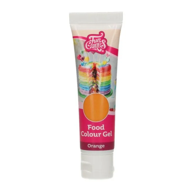 Colorant alimentaire gel Orange 30g - FunColours
