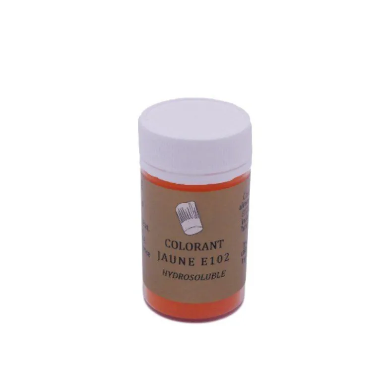 Colorant alimentaire jaune citron 25g - Sélectarôme