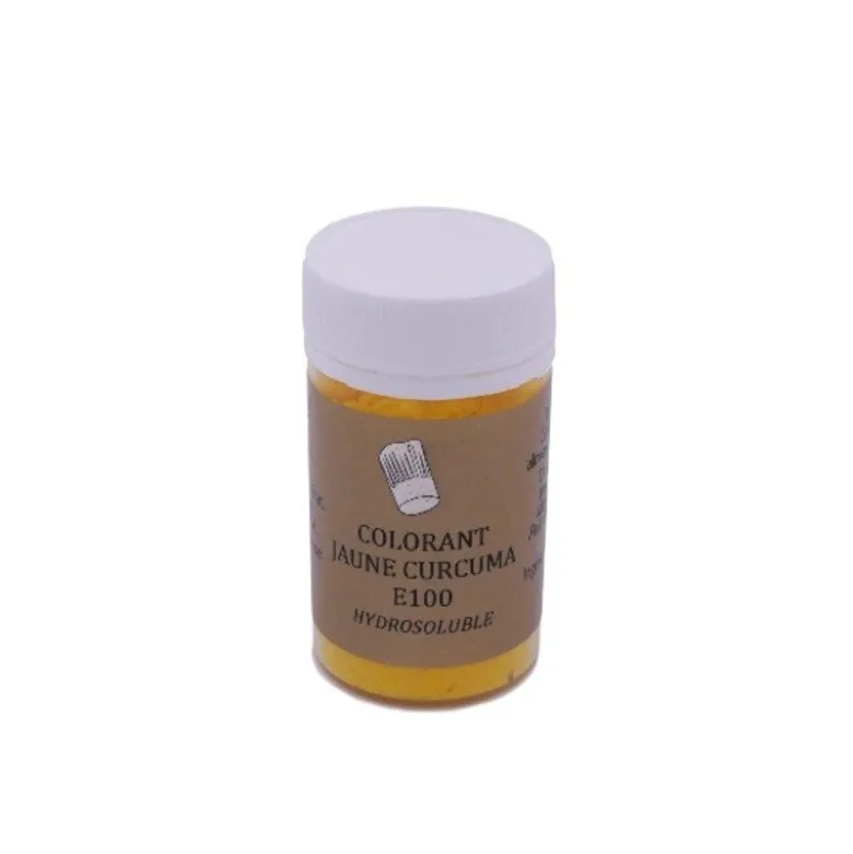 Colorant alimentaire naturel jaune 15g - Sélectarôme
