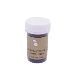 Colorant alimentaire poudre brun caramel 10g - Sélectarôme