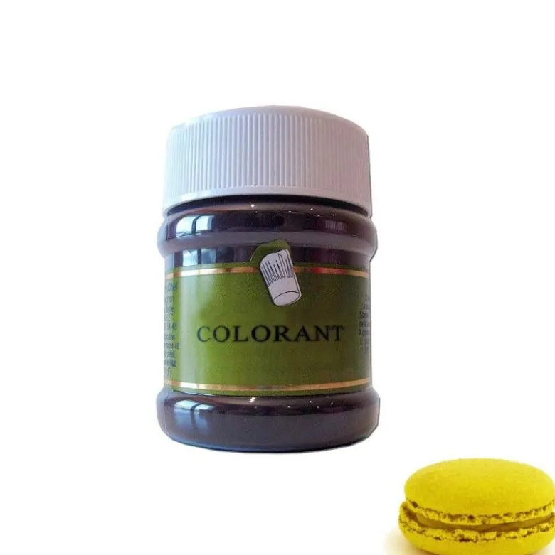 Colorant alimentaire poudre Jaune 50g - Sélectarôme