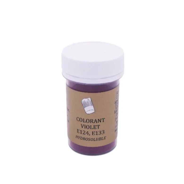 Colorant alimentaire poudre violet 10g - Sélectarôme