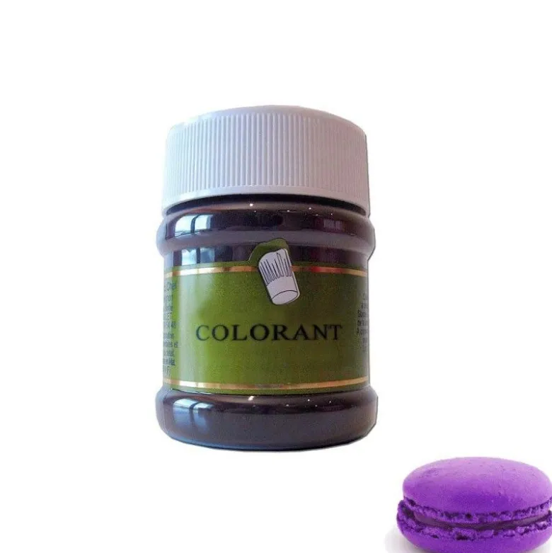 Colorant alimentaire poudre Violet 50g - Sélectarôme