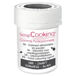Colorant artificiel en poudre Noir 5g - ScrapCooking