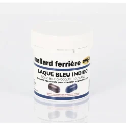 Colorant chocolat poudre liposoluble bleu indigo 15g