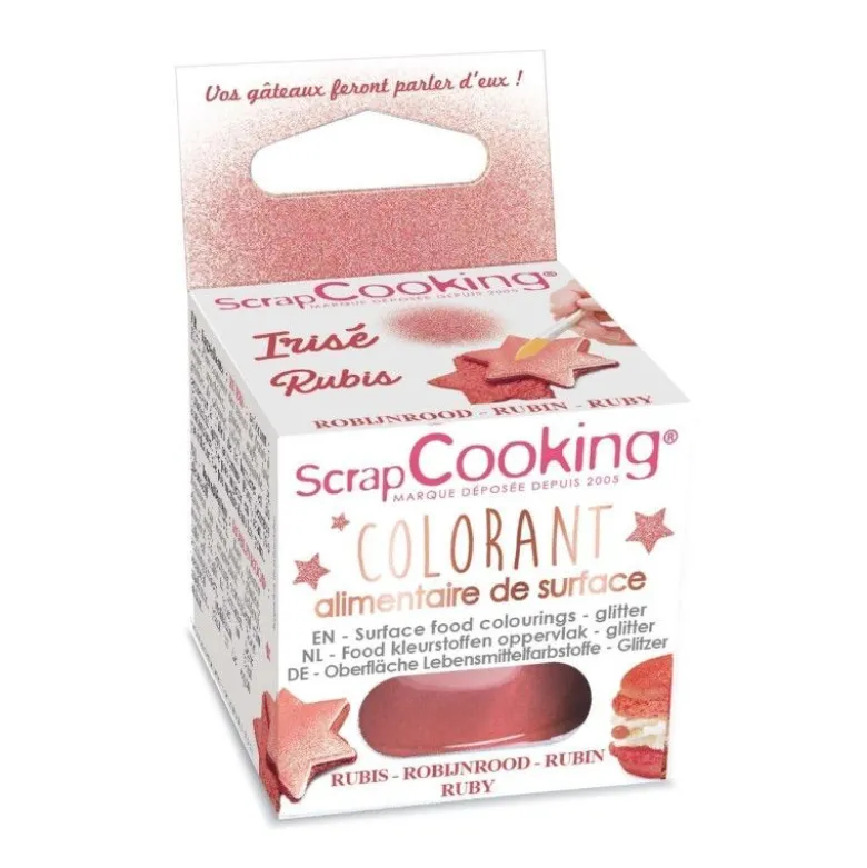 Colorant de surface Rubis - ScrapCooking