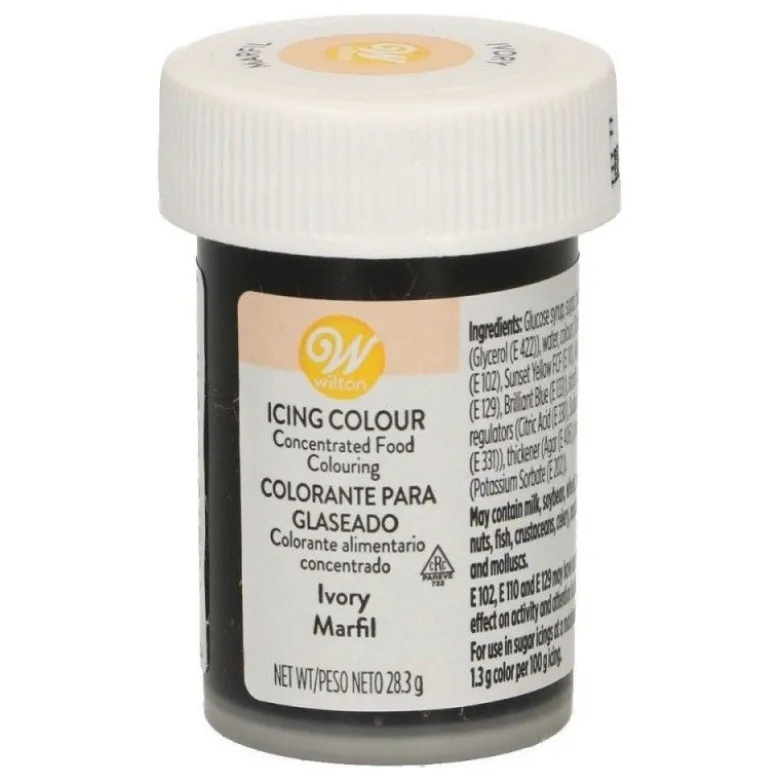 Colorant gel Ivoire Icing Color - Wilton