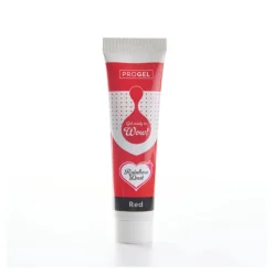 Colorant gel ProGel Rouge 25g - Rainbow Dust