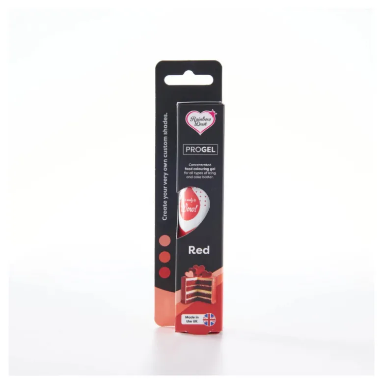 Colorant gel ProGel Rouge 25g - Rainbow Dust