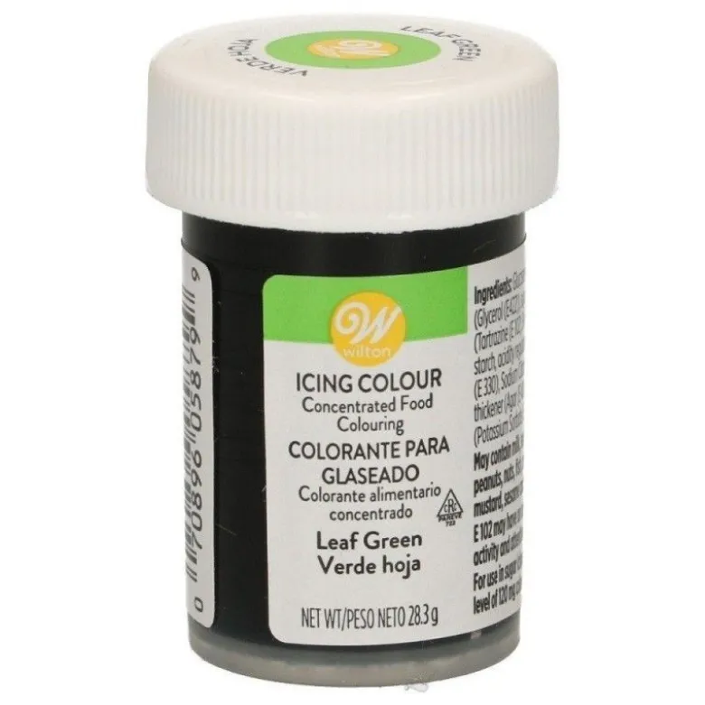 Colorant gel vert feuille Icing Color - Wilton