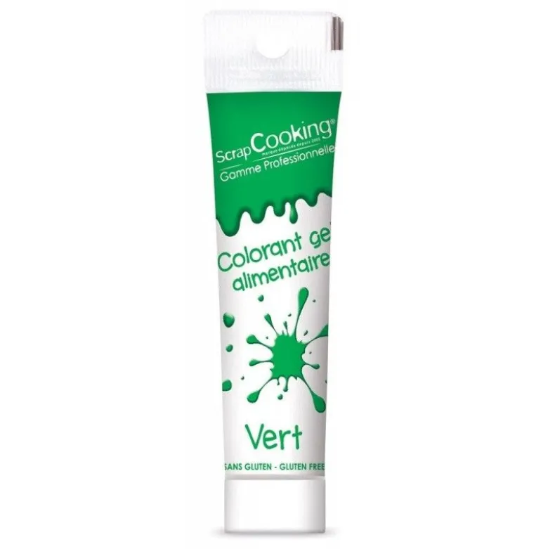 Colorant gel vert 20g - ScrapCooking