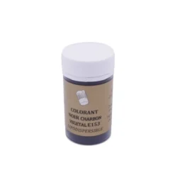 Colorant naturel poudre noir charbon végétal 20g - Sélectarôme