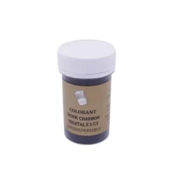 Colorant naturel poudre noir charbon végétal 8g - Sélectarôme