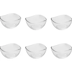 Coupelle verre Vague 215ml x6 - Lebrun