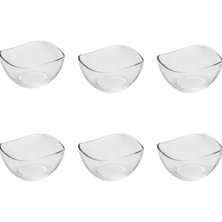 Coupelle verre Vague 215ml x6 - Lebrun