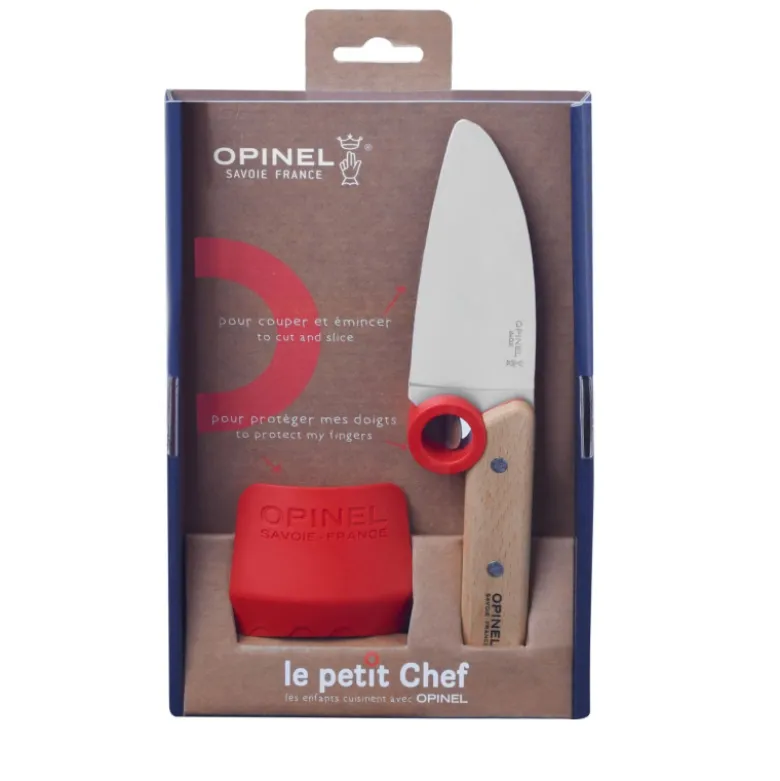 Couteau de Cuisine et Protège-doigts Le Petit Chef - Opinel