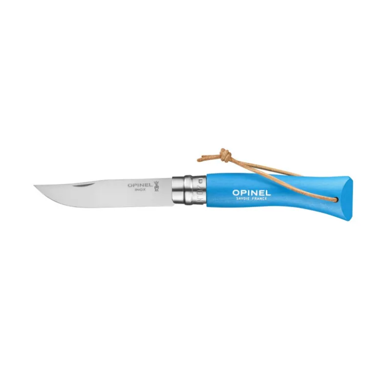 Couteau de Poche Cyan Baroudeur N°7 - Opinel