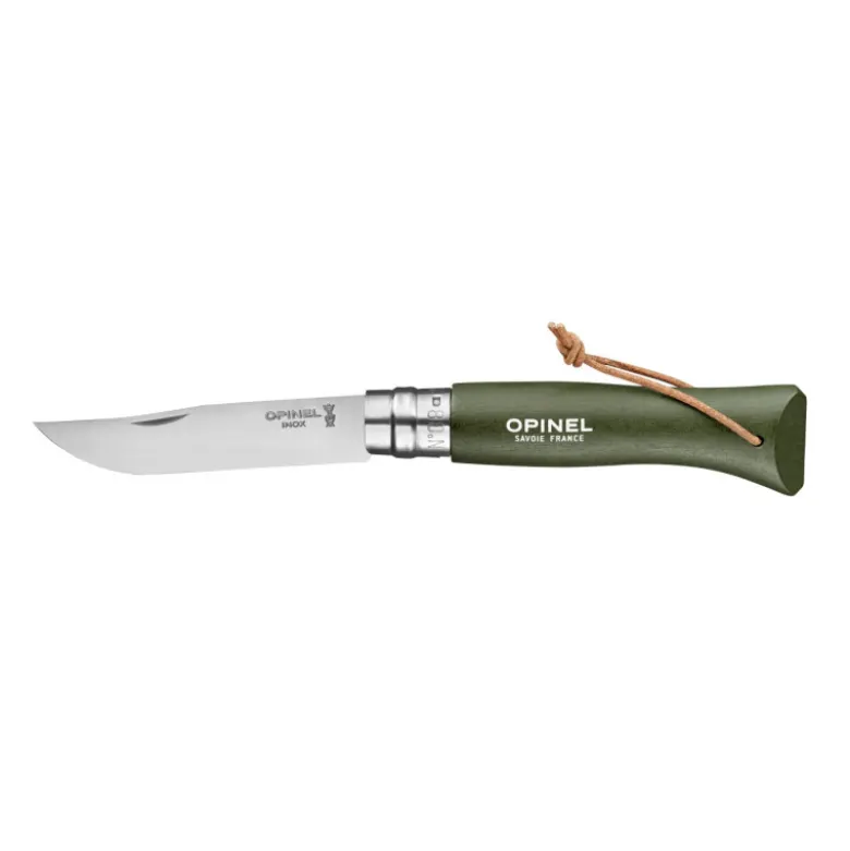 Couteau de Poche Kaki Baroudeur N°8 - Opinel