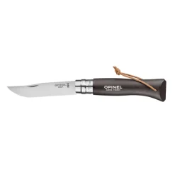 Couteau de Poche Noir Brun Baroudeur N°8 - Opinel