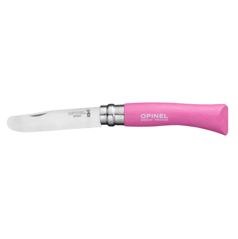 Couteau de Poche pour Enfant Fuchsia Mon Premier Opinel N°7 - Opinel