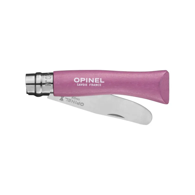 Couteau de Poche pour Enfant Fuchsia Mon Premier Opinel N°7 - Opinel