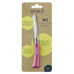 Couteau de Poche pour Enfant Fuchsia Mon Premier Opinel N°7 - Opinel