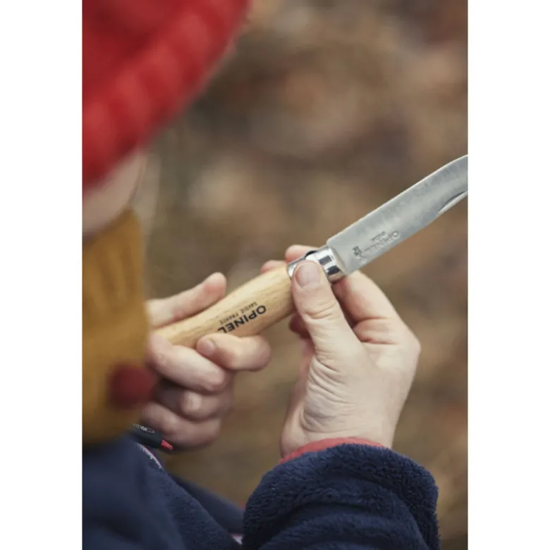 Couteau de Poche pour Enfant Naturel Mon Premier Opinel N°7 - Opinel