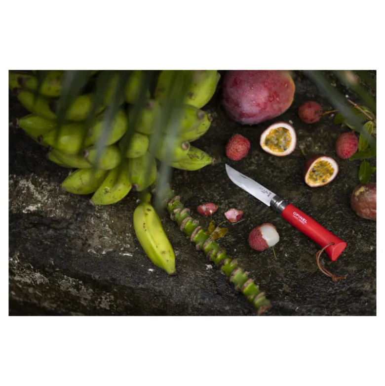 Couteau de Poche Rouge Baroudeur N°8 - Opinel