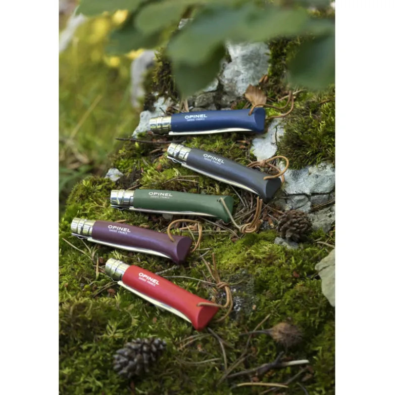 Couteau de Poche Rouge Baroudeur N°8 - Opinel