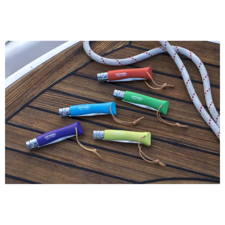 Couteau de Poche Violet Baroudeur N°7 - Opinel