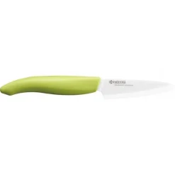 Couteau d'office céramique 7,5cm manche vert - Kyocera