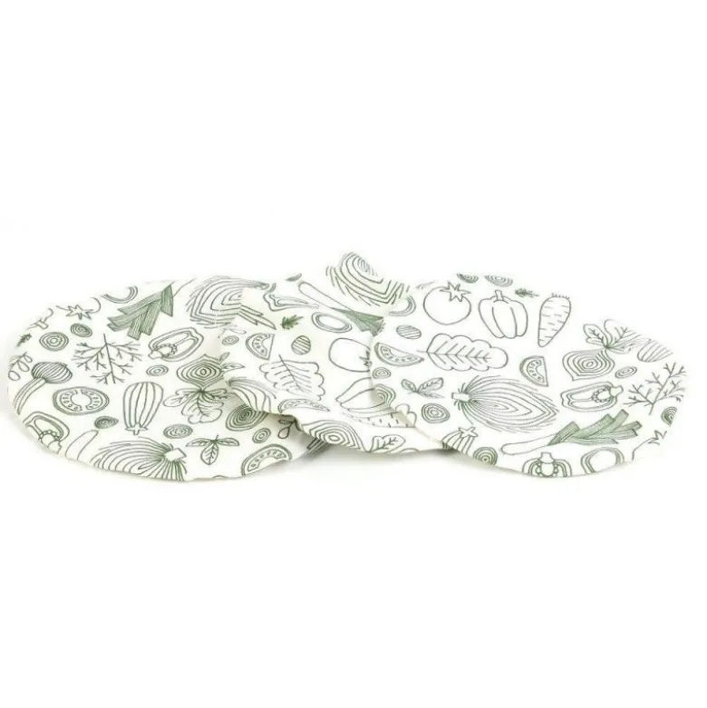 Couvercle en tissu reutilisable x3 - Cook Concept