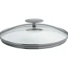 Couvercle verre Platine 16cm - Cristel