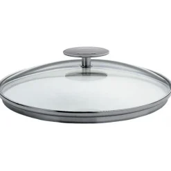Couvercle verre Platine 16cm - Cristel