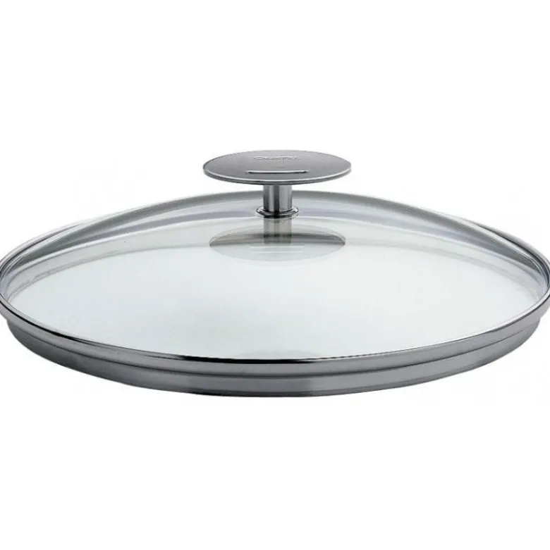 Couvercle verre Platine 18cm - Cristel