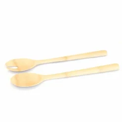 Couvert à salade bambou 27cm x2 - Pebbly
