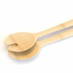 Couvert à salade bambou 27cm x2 - Pebbly