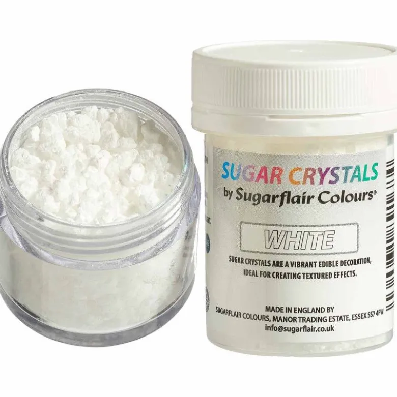 Cristaux de Sucre Blanc 40g - Sugarflair