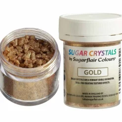 Cristaux de Sucre Or 40g - Sugarflair