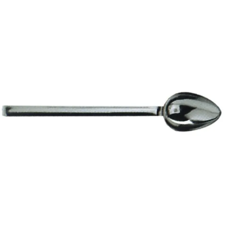 Cuillère droite inox monobloc 37cm