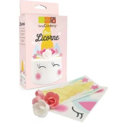 Décoration azyme Licorne x12 - ScrapCooking