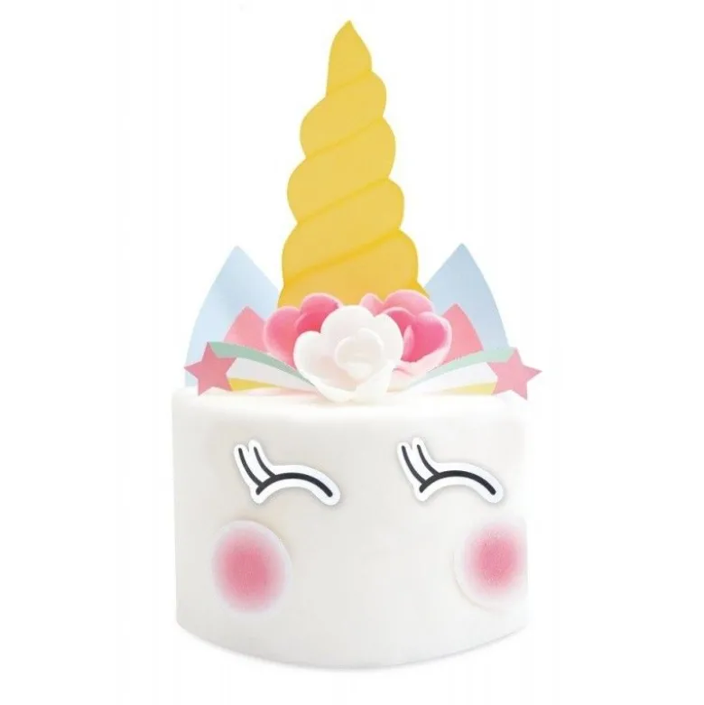 Décoration azyme Licorne x12 - ScrapCooking