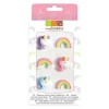 Décoration sucre Licorne x6 - ScrapCooking