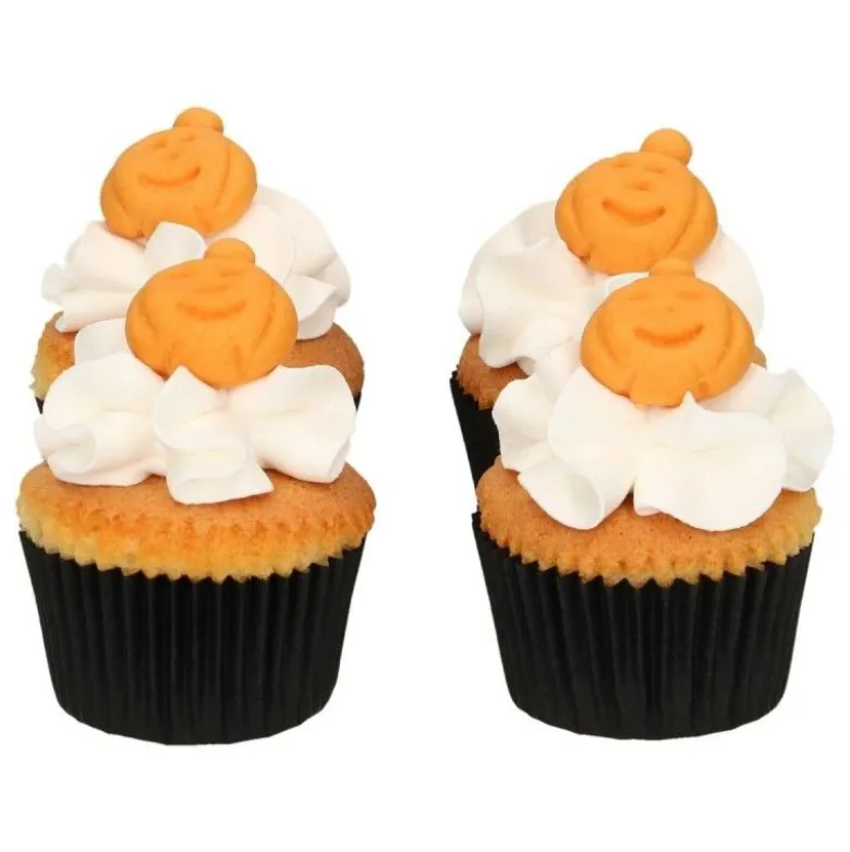 Décors en sucre Citrouille x8 - FunCakes