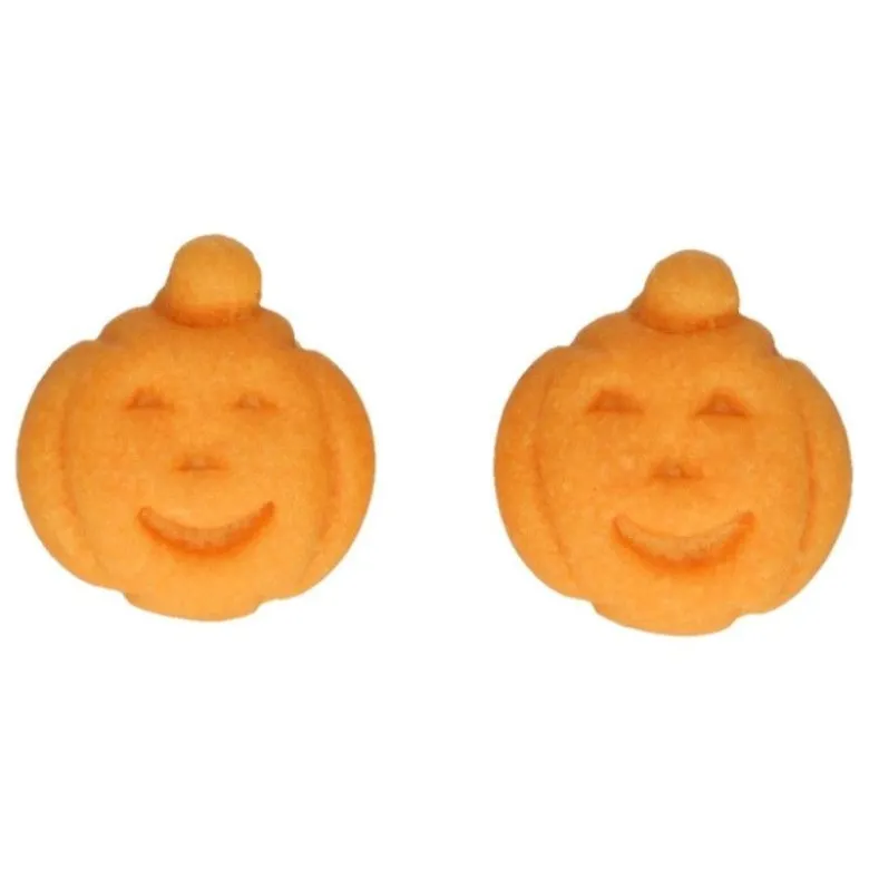 Décors en sucre Citrouille x8 - FunCakes