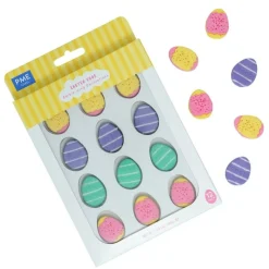 Décors en Sucre Œufs de Pâques (x12) - PME