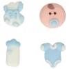 Décors sucre Bébé garçon x8 - FunCakes